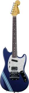 Fender Kurt Cobain Mustang   Lake Placid Blue with Stripe  