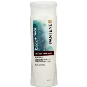 Pantene Thick Hair Breakage to Strength Shampoo, 12.6 oz (Quantity of 