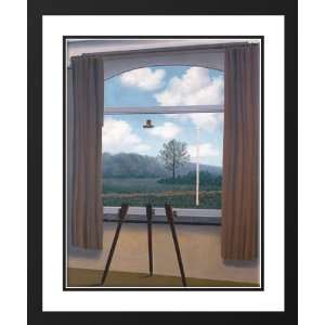  Magritte, Rene 20x23 Framed and Double Matted The Human 