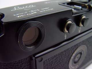 Leica M4 Black Paint Body   L Seal Intact   BOX, Card  