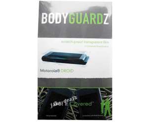 BodyGuardz Clear Skin for Motorola Droid X Full Body  