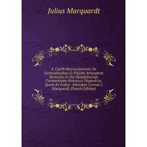   Marquardt (French Edition) Julius Marquardt  Books