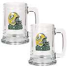   Bay Packers NFL Glass Beer Tankard Mug & Shot Glass Boilermaker Set