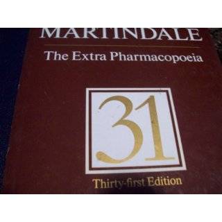  Martindale The Extra Pharmacopoeia Explore similar items
