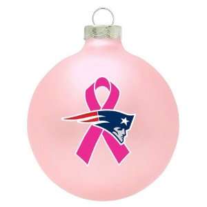   Patriots Breast Cancer Awareness Pink Ornament