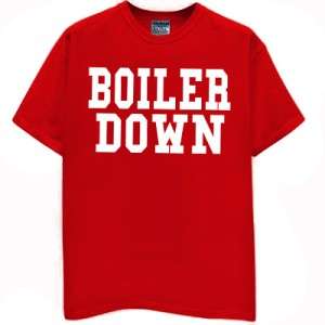 BOILER DOWN t shirt hoosiers jersey indiana basketball funny football 