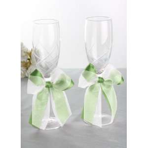  Blissful Bows Toasting Flutes Style DB62FL Arts, Crafts 