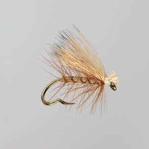  Barbless Elkwing Caddis Tan Fly