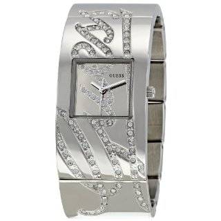  Guess Womens U12539L1 Silver Stainless Steel Quartz Watch 