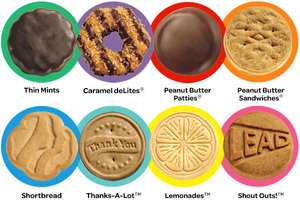 Girl Scout Cookies (1 Case/12 boxes) Assortment Available $3.50 a box 