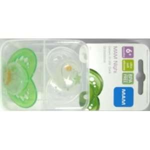   Mam 6Mth+ Night Sili Pacifier Case Pack 24 