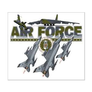 Small Poster US Air Force with Planes and Fighter Jets 