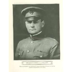  1918 Print Brigadier General C C Williams 
