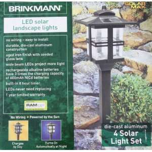  Brinkmann 4 LED Solar Landscape Lights