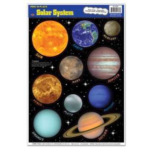  New Solar System Peel N Place Case Pack 96   528011 