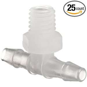 Value Plastics XT220 J1A 10 32 Special Tapered Thread Tee with 1/4 