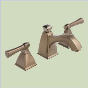 Brizo Faucets 65340LF BZ Two Handle Widespread Lavatory Faucet Brushed 