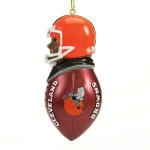  Cleveland Browns NFL Team Tackler Player Ornament (4.5 