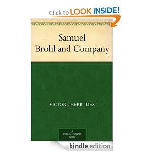  Samuel Brohl and Company eBook Victor Cherbuliez Kindle 
