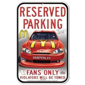  JAMIE MCMURRAY OFFICIAL NASCAR 11X17 SIGN Sports 