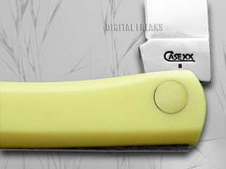 CASE XX Yellow Synthetic Sodbuster Pocket Knife Knives  