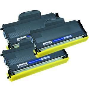  3 Pack TN 360 Laser Toner Cartridge Non OEM Fits Brother 