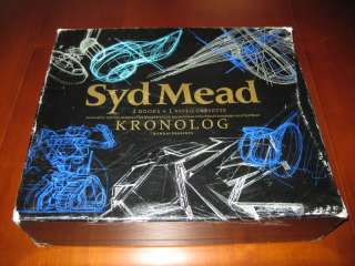 SYD MEAD KRONOLOG Limited Ed BOX SET TRON Blade Runner ALIENS BANDAI 