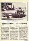 1965 FORD 427   DUAL 4BBL MANIFOLD   SWISS CHEESE AD  