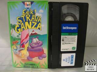 Eek Strava Ganza   Catsanova & Hawaii Eek 5 0 VHS  