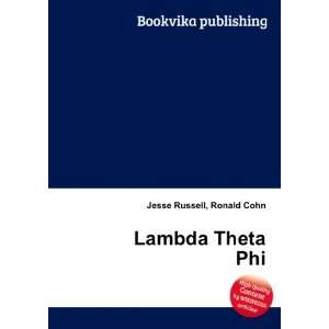  Lambda Theta Phi Ronald Cohn Jesse Russell Books
