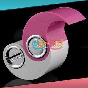 Mini Portable SD/MMC Card Pink/White Lovers Sweethearts Music Speaker