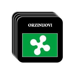 Italy Region, Lombardy   ORZINUOVI Set of 4 Mini Mousepad Coasters