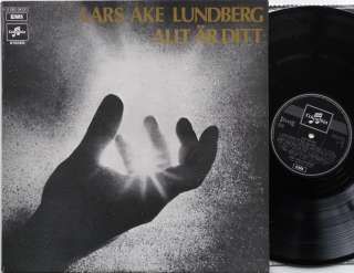 LARS ÅKE LUNDBERG Swedish Christian Folk Jazz LP 1970  