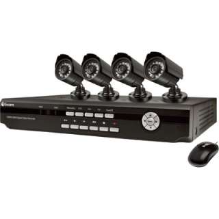 Swann Complete 8 Channel DVR Security System w/4 Cameras Model# SWDVK 