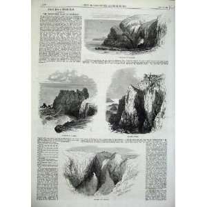   Scotland 1869 Dunnottar Castle Slains Bullers Buchan