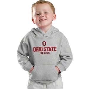 Ohio State Buckeyes Kids 4 7 Grey Tackle Twill Hooded 