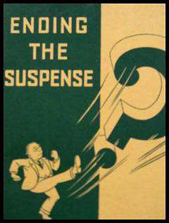 1934 Hupmobile ORIGINAL Brochure, Ending the Suspense  