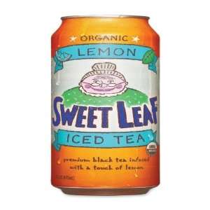 Sweet Leaf Tea Co Organic Lemon Tea, 15.5 oz., 12/PK
