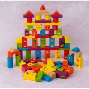  Fruits and Vegetables Building Blocks Toys & Games