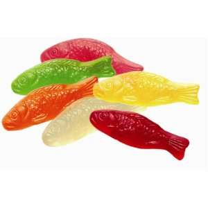 Albanese Assorted Swedish Fish, Sugar Free, 1 Pound Bags (Pack of 10 