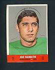 1968 Topps Stand Ups Inserts Joe Namath New York Jets