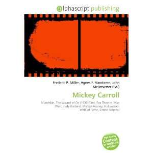  Mickey Carroll (9786134149365) Books