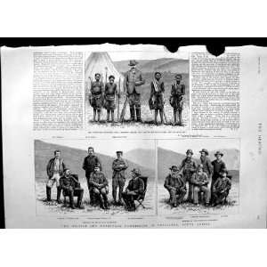 1890 Swaziland Africa Shepstone Winton Martin Joubert  