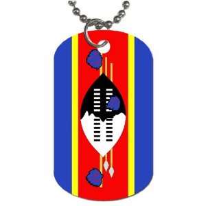  Swaziland Flag Dog Tag 