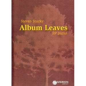  Steven Stucky   Album Leaves Musical Instruments
