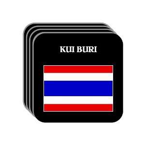  Thailand   KUI BURI Set of 4 Mini Mousepad Coasters 