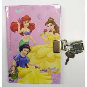  Disney Princess Diary with Lock and Key 