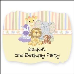   Shaped Personalized Birthday Party Sticker Labels Toys & Games