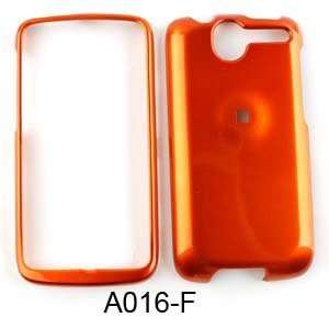 HTC Desire Honey Burn Orange Hard Case,Cover,Faceplate,Snap On,Housing 