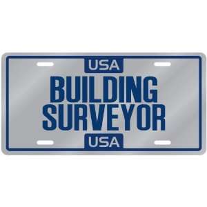 New  Usa Building Surveyor  License Plate Occupations  